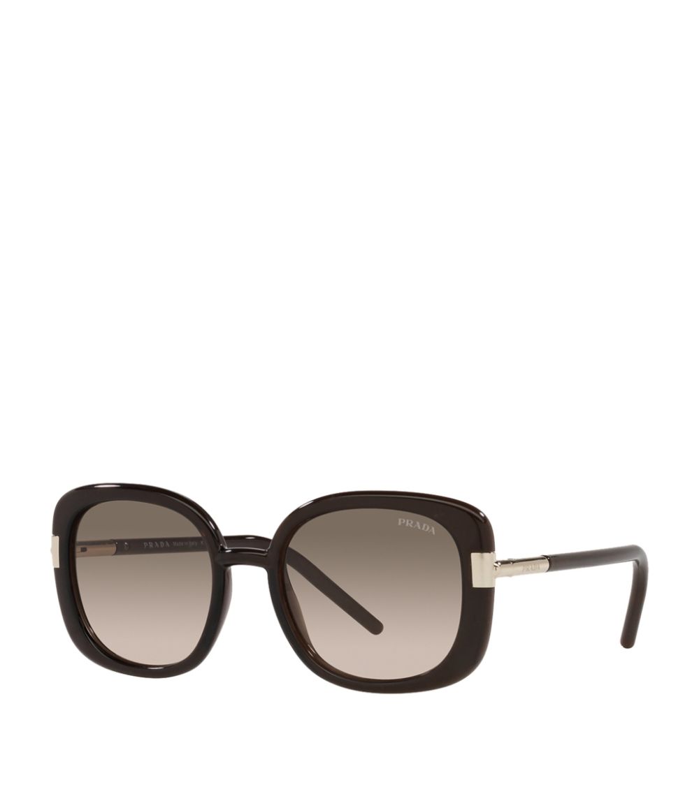 Prada Prada Oversized Round Sunglasses