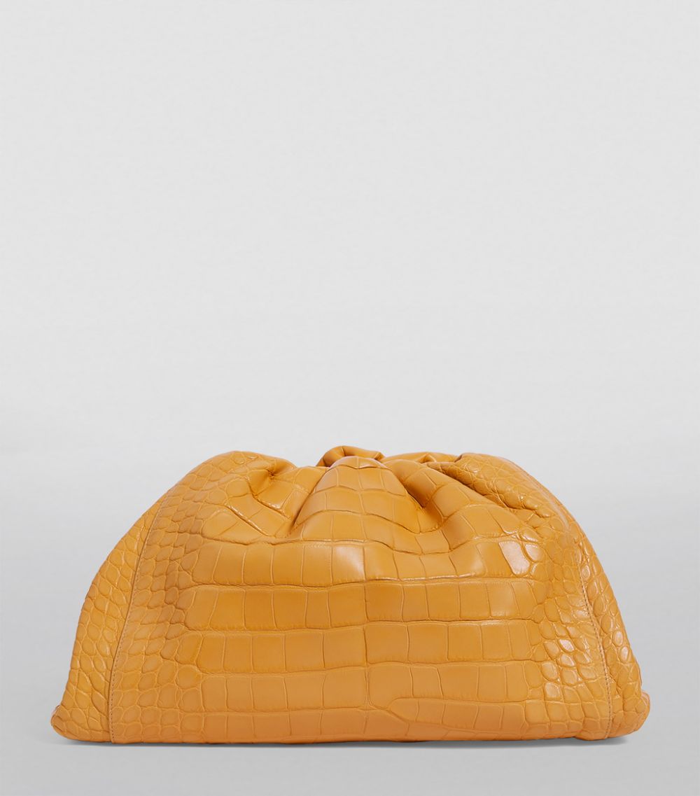 Bottega Veneta Bottega Veneta Crocodile Leather Pouch Clutch Bag