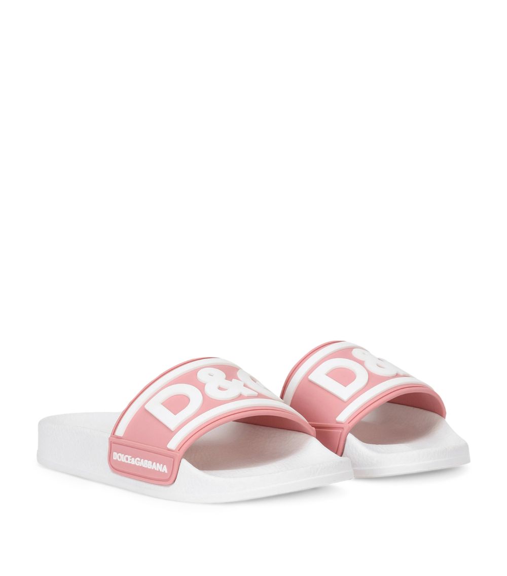 Dolce & Gabbana Dolce & Gabbana Kids Logo Slides