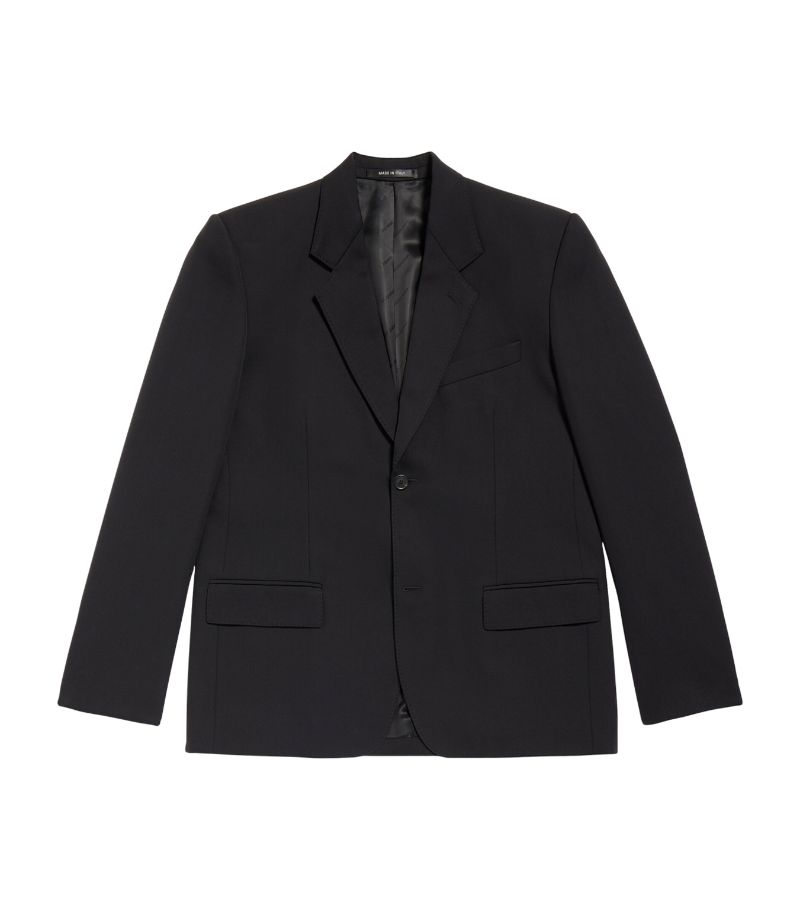 Balenciaga Balenciaga Wool Single-Breasted Blazer