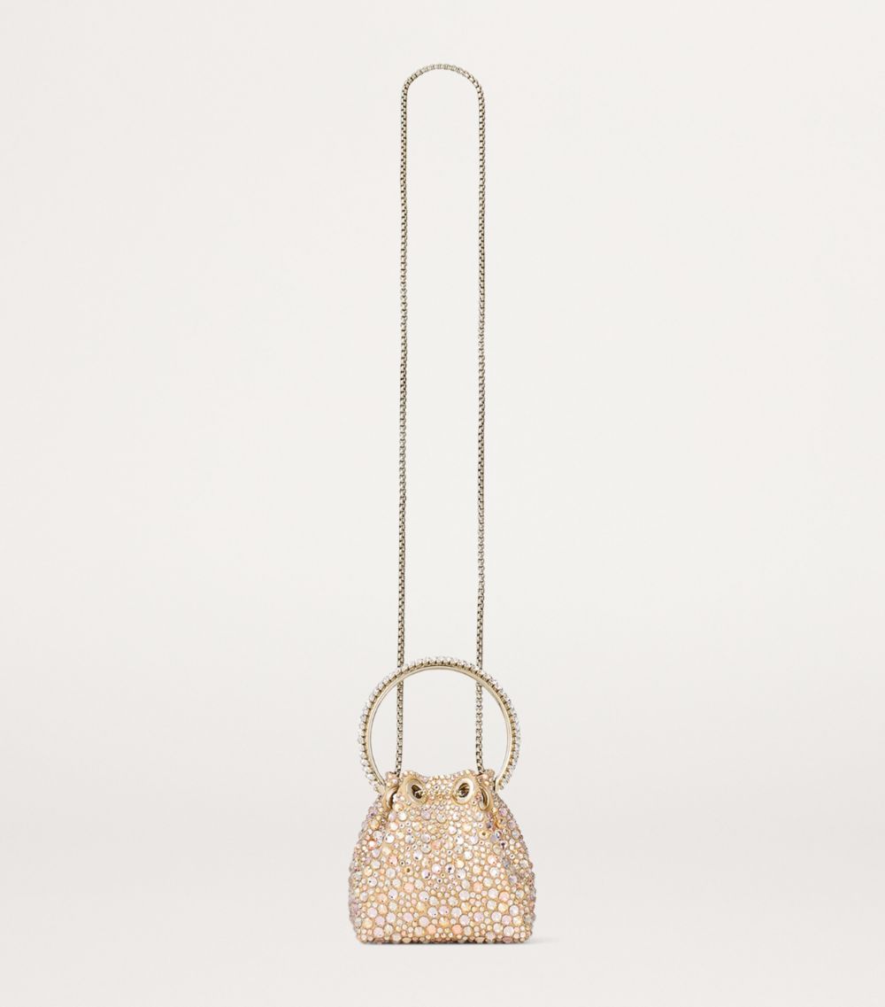 Jimmy Choo Jimmy Choo Micro Crystal-Embellished Bon Bon Bag