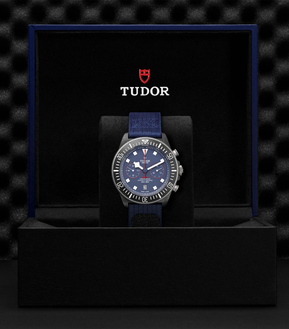 Tudor Tudor Carbon Composite Pelagos Fxd Chronograph Watch 43Mm