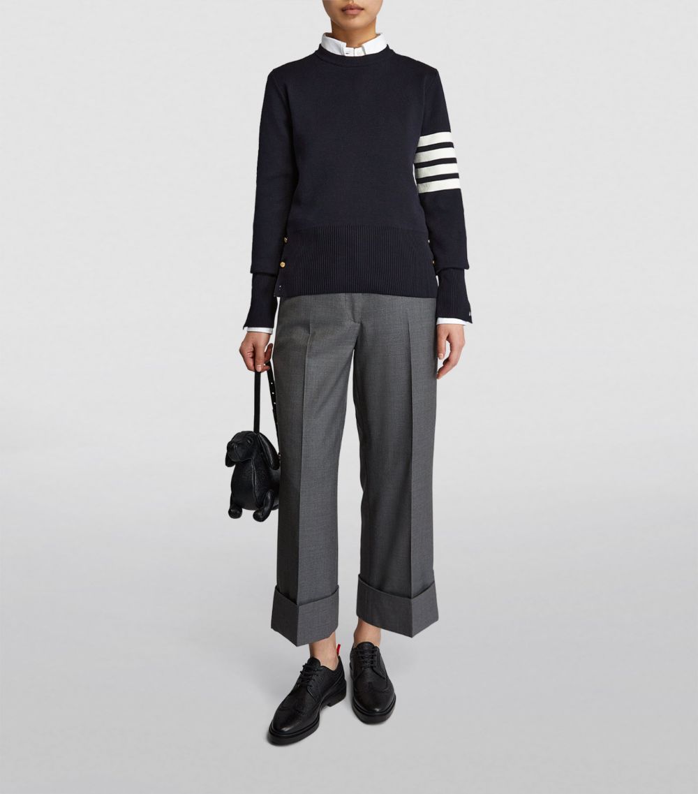 Thom Browne Thom Browne 4-Bar Sweater