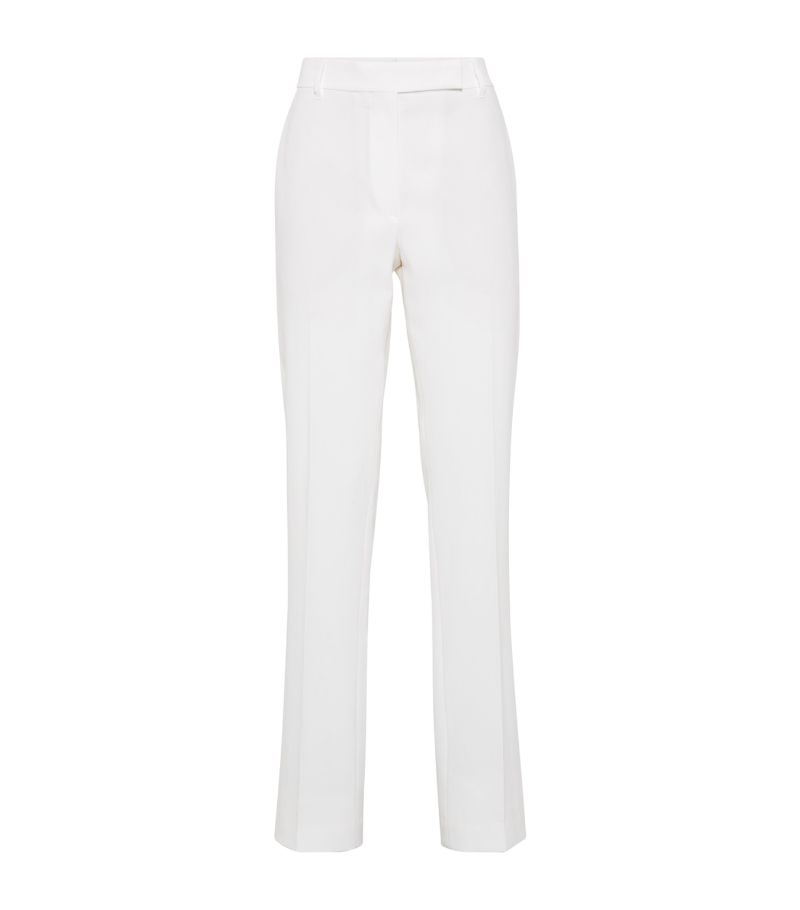 Brunello Cucinelli Brunello Cucinelli Cotton Cigarette Trousers