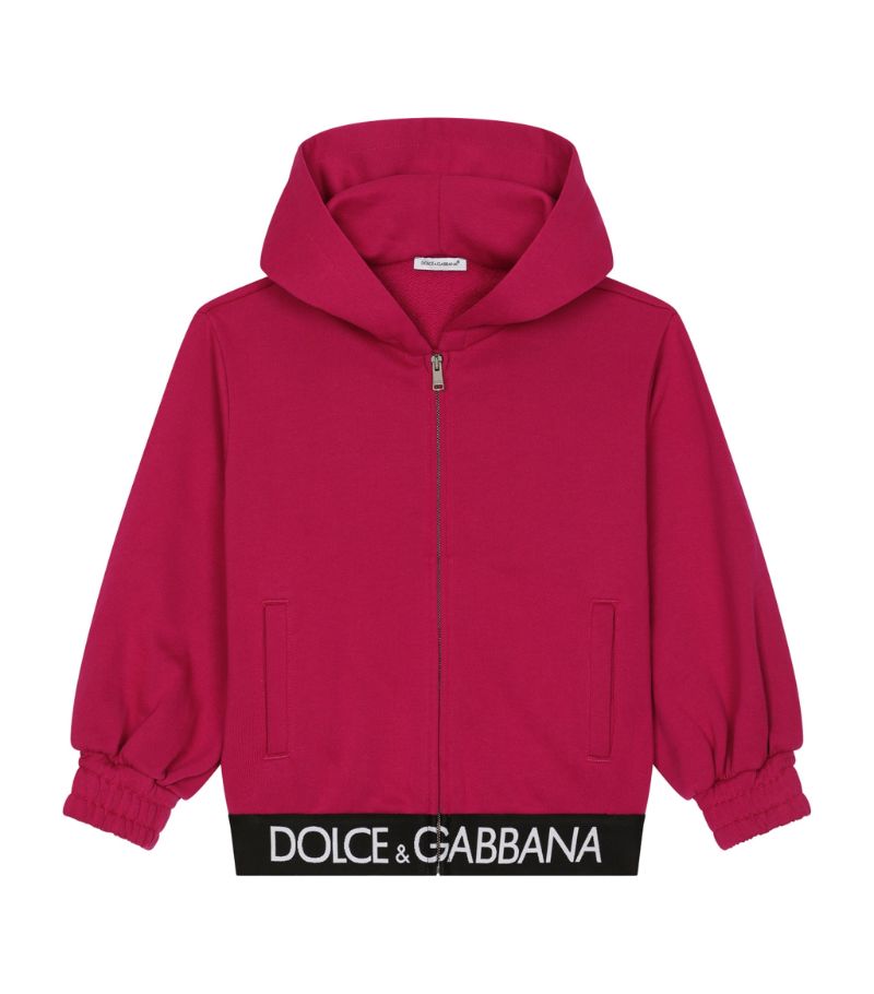 Dolce & Gabbana Dolce & Gabbana Kids Logo Zip-Up Hoodie (2-6 Years)