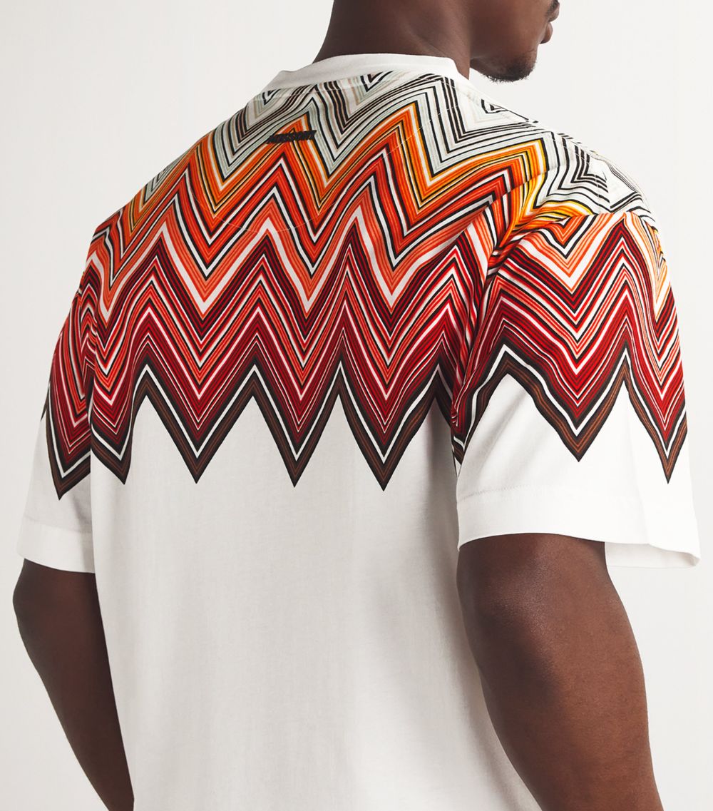 Missoni Missoni Oversized Zigzag Print T-Shirt