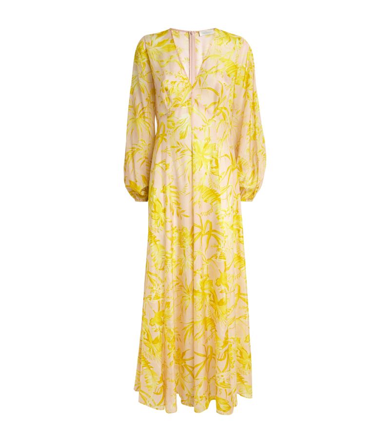 Zimmermann Zimmermann Silk Floral Maxi Dress