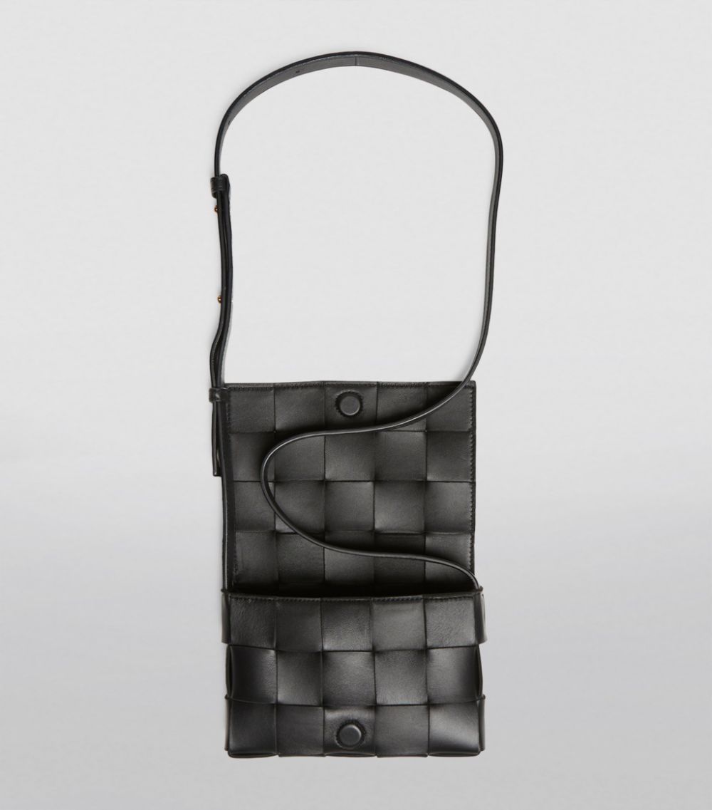 Bottega Veneta Bottega Veneta Small Leather Cassette Cross-Body Bag