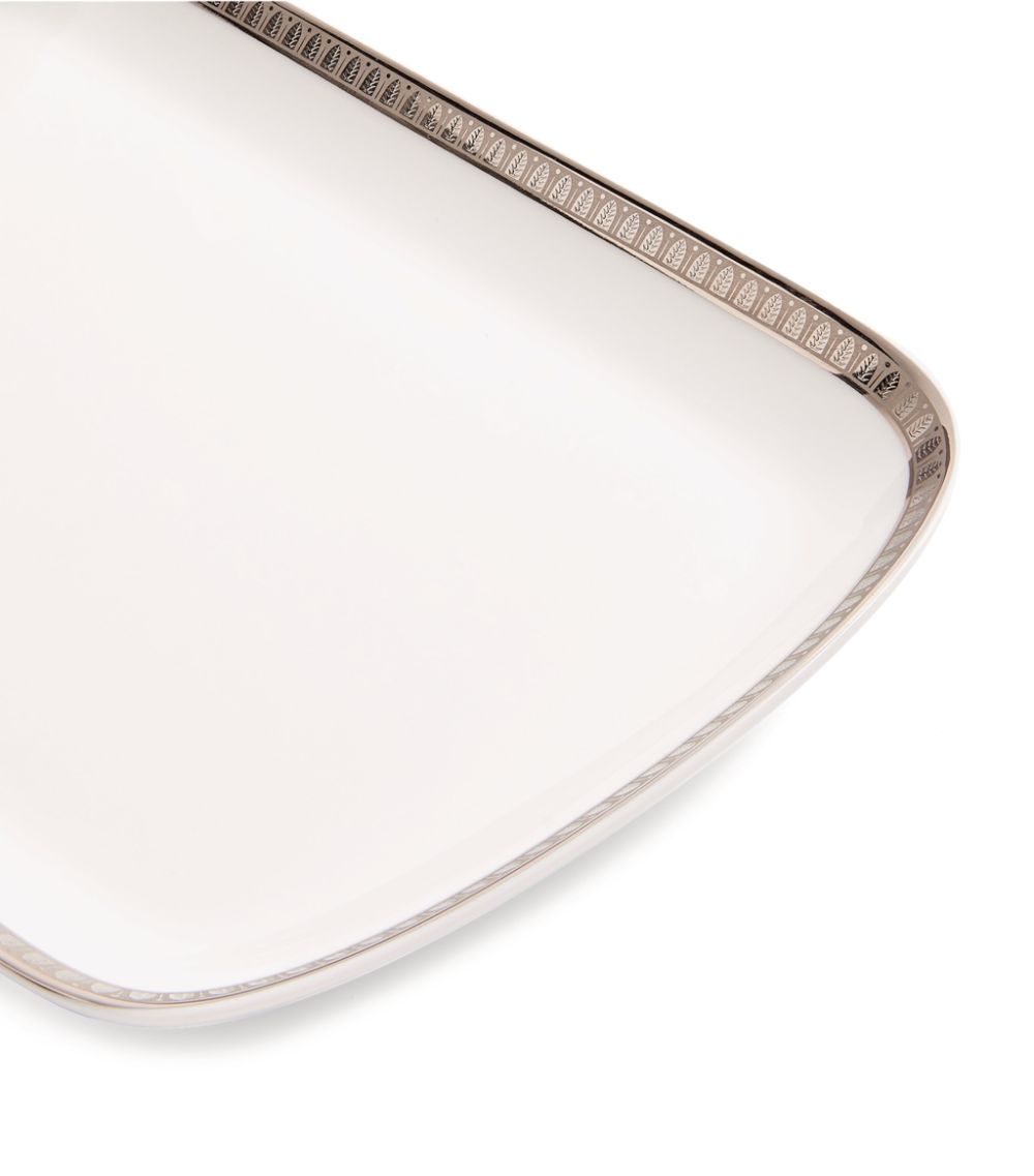 Christofle Christofle Malmaison Platinum Cake Dish