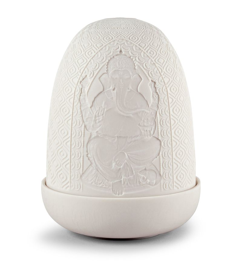 Lladró Lladró Lord Ganesha & Goddess Lakshmi Dome Table Lamp
