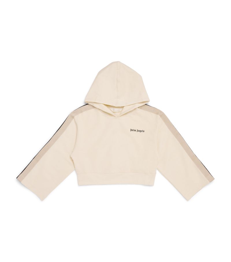 Palm Angels Kids Palm Angels Kids Cropped Track Hoodie (4-12+ Years)