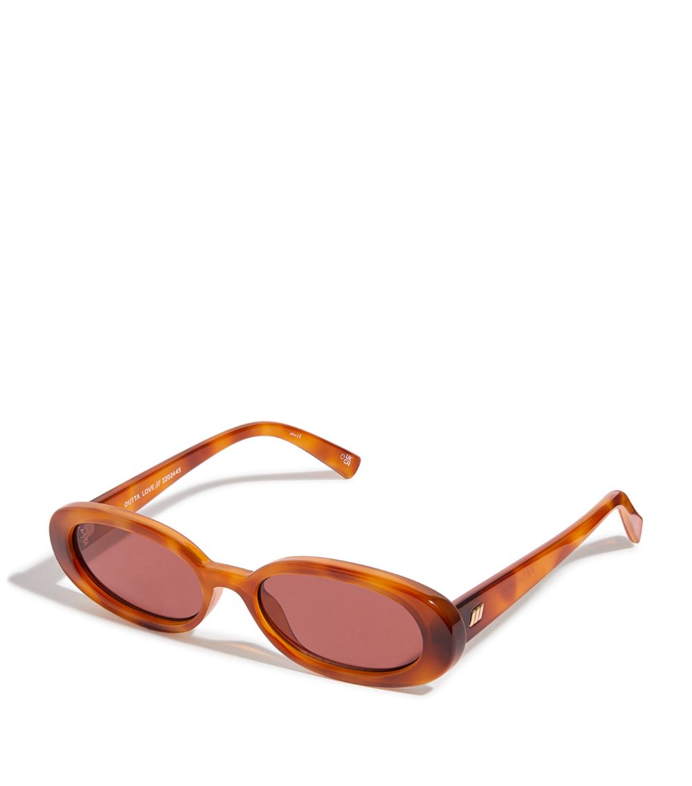 Le Specs Le Specs Outta Love Vintage Tortoiseshell Sunglasses