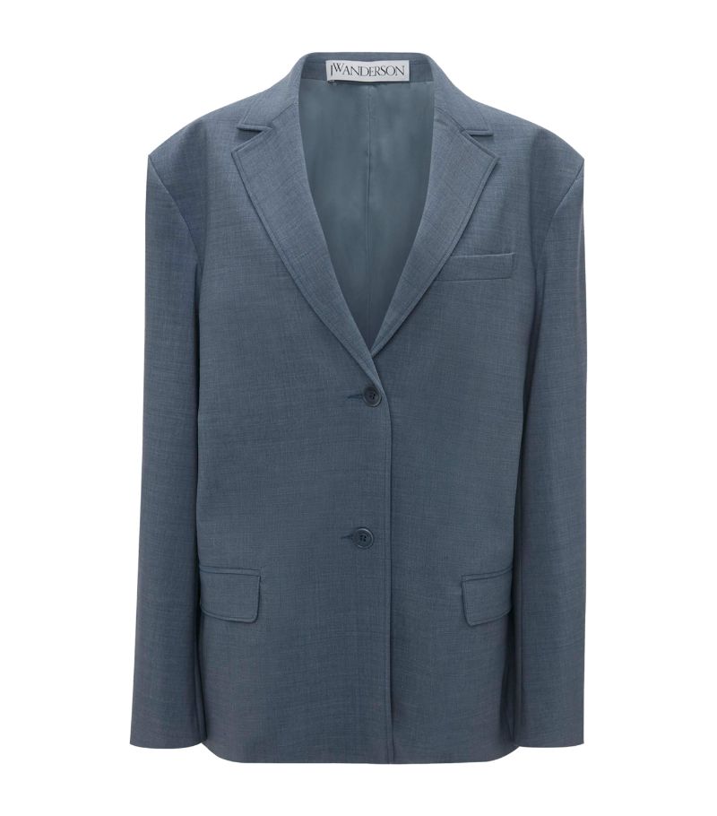 Jw Anderson Jw Anderson Virgin Wool Oversized Blazer