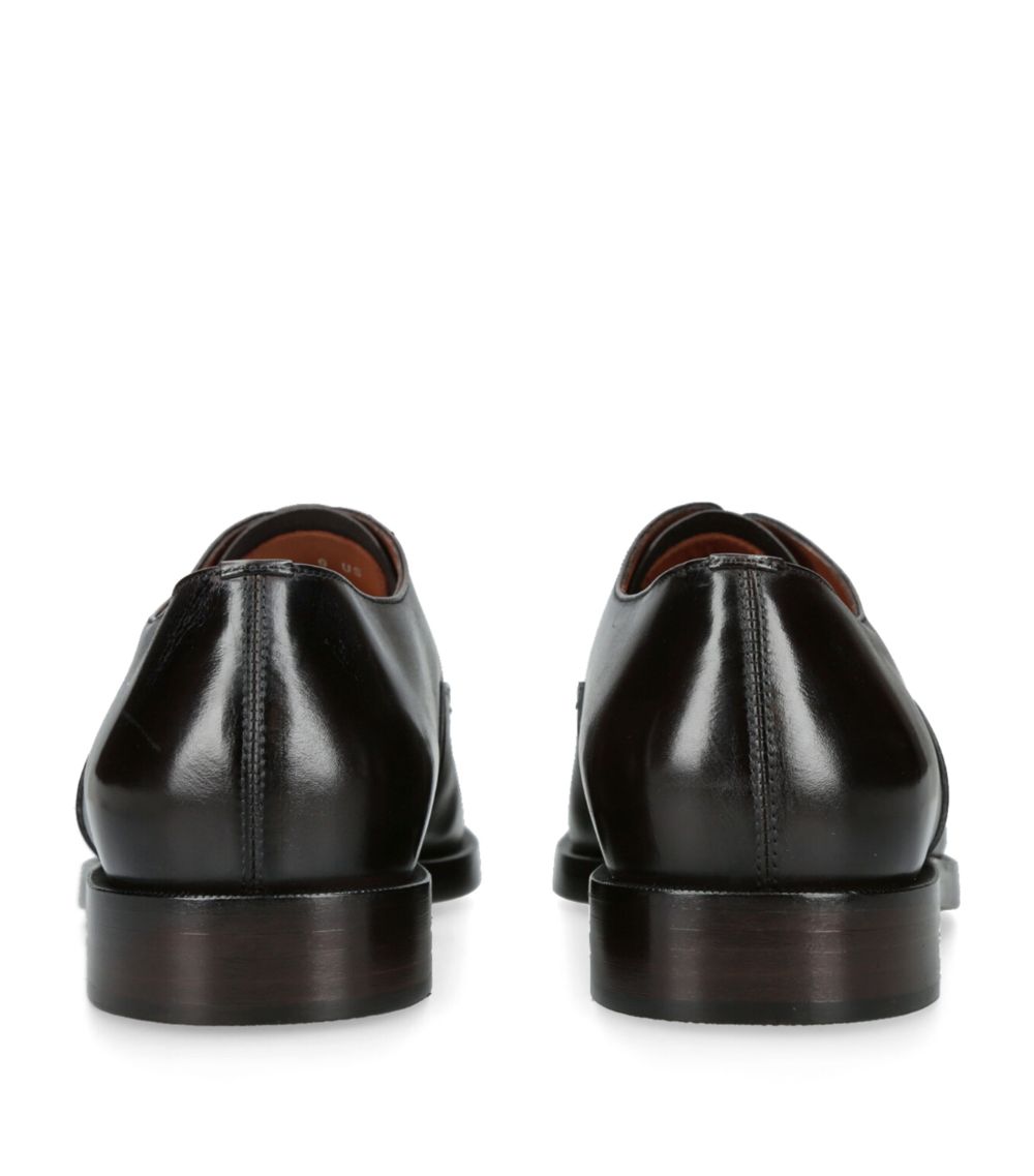 zegna Zegna Leather Torino Oxford Shoes