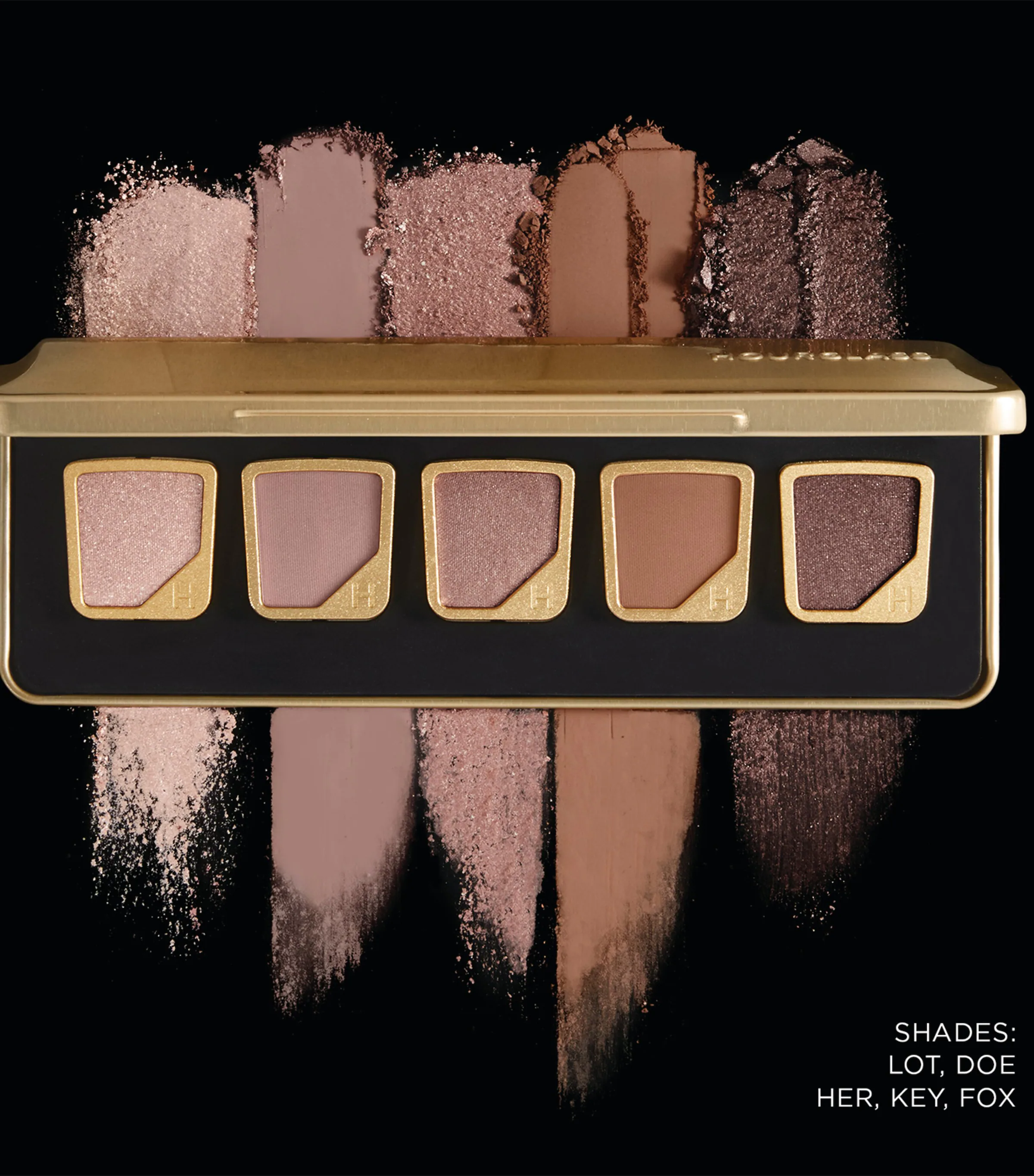 Hourglass Hourglass Curator Five-Pan Palette