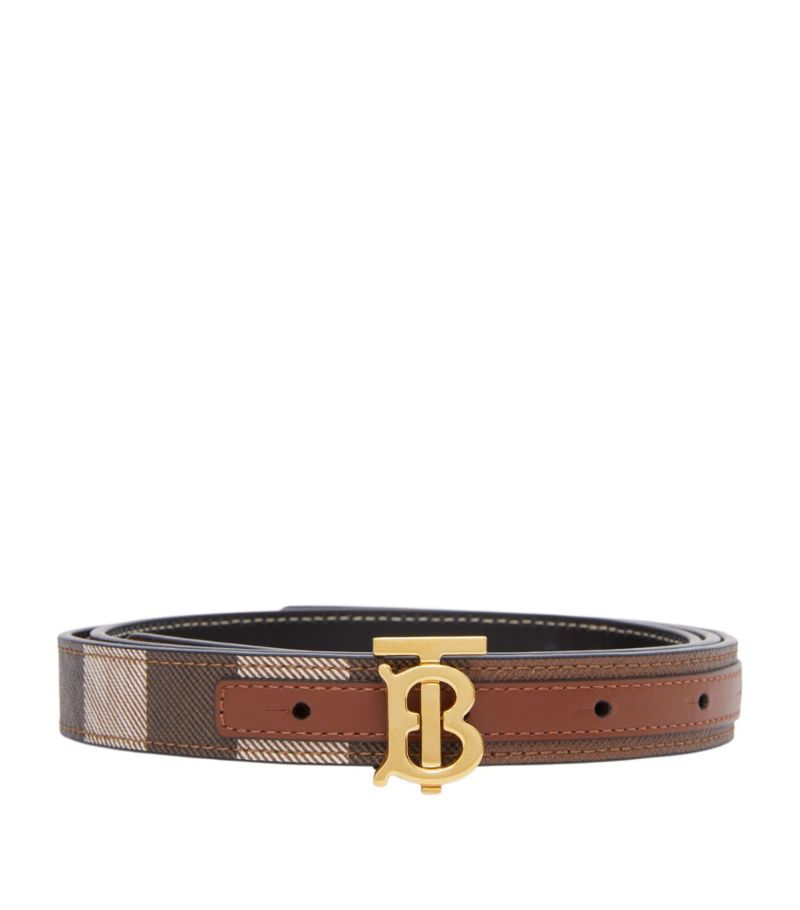 Burberry Burberry Reversible Tb Monogram Belt