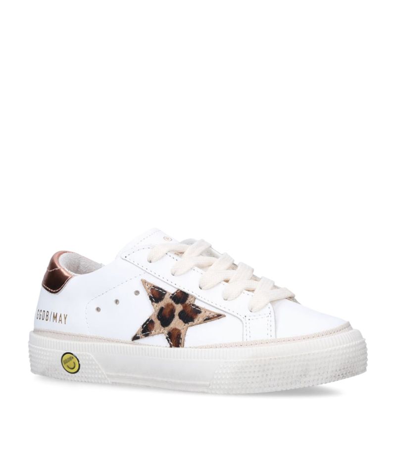 Golden Goose Golden Goose Leather May School Sneakers