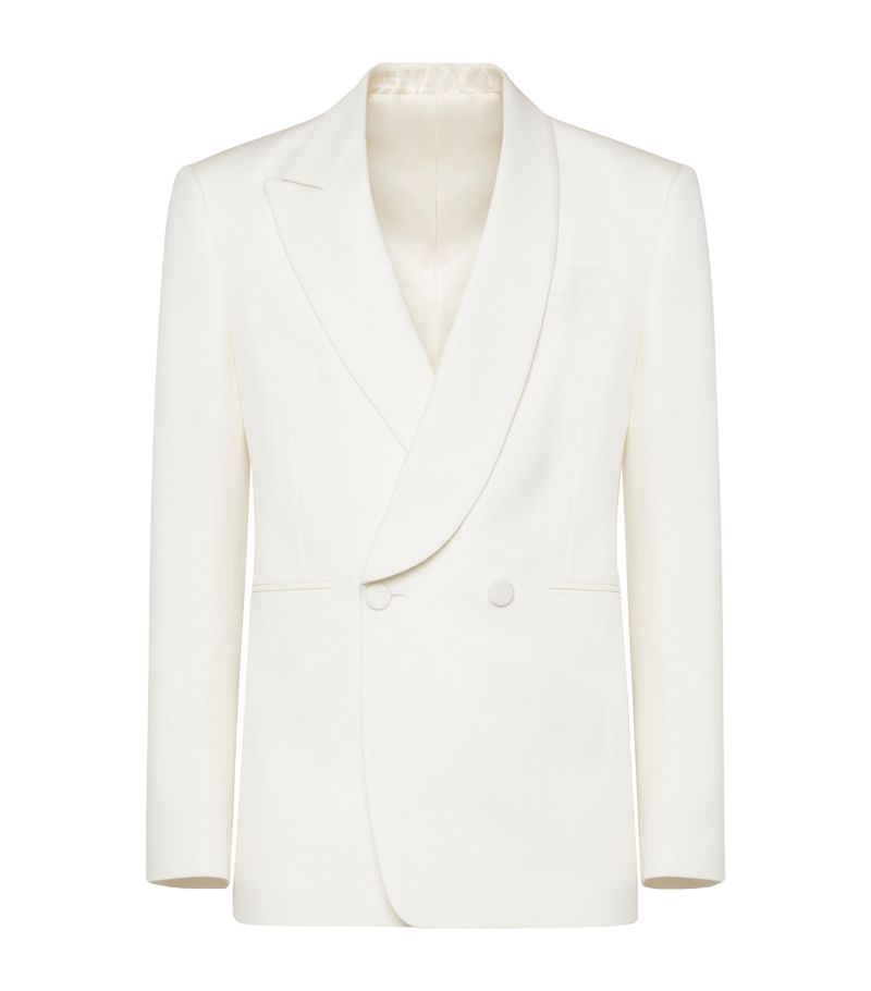 Alexander McQueen Alexander Mcqueen Wool Asymmetric Lapels Blazer