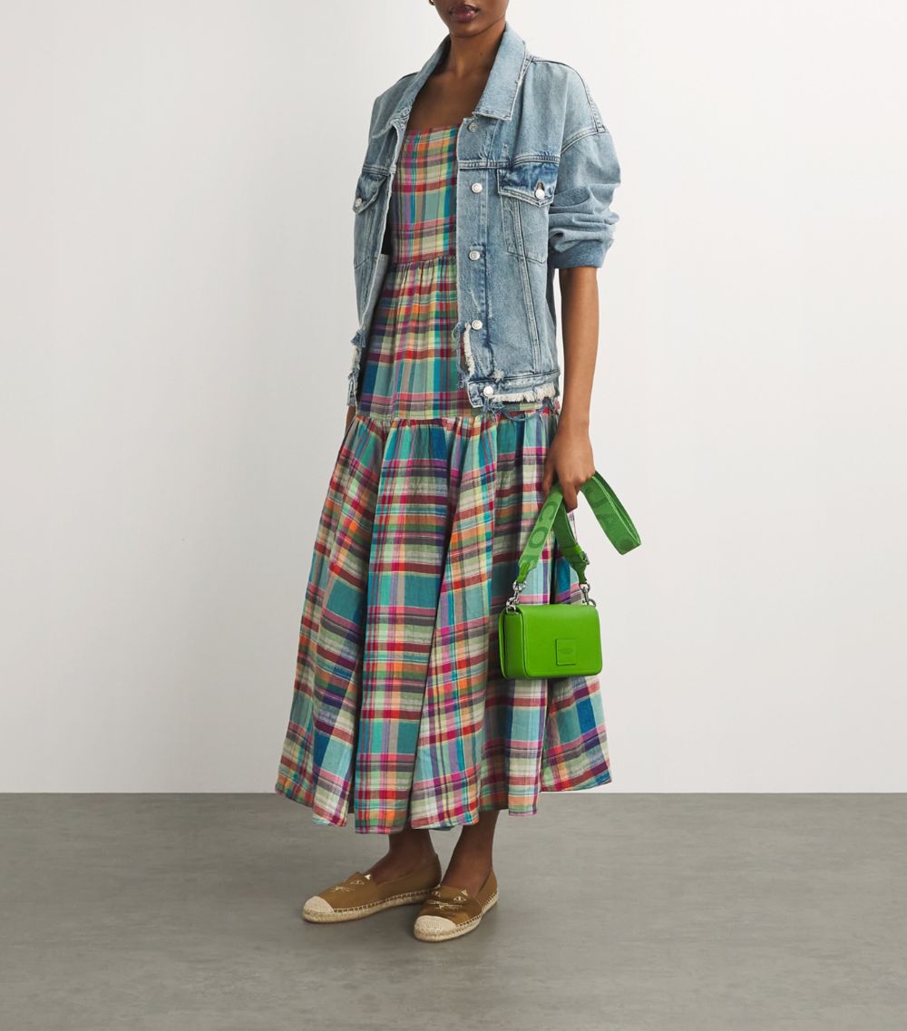 Polo Ralph Lauren Polo Ralph Lauren Plaid Midi Dress