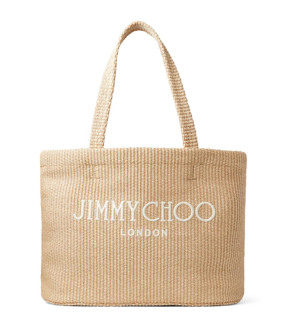 Jimmy Choo Jimmy Choo Woven Beach Tote Bag