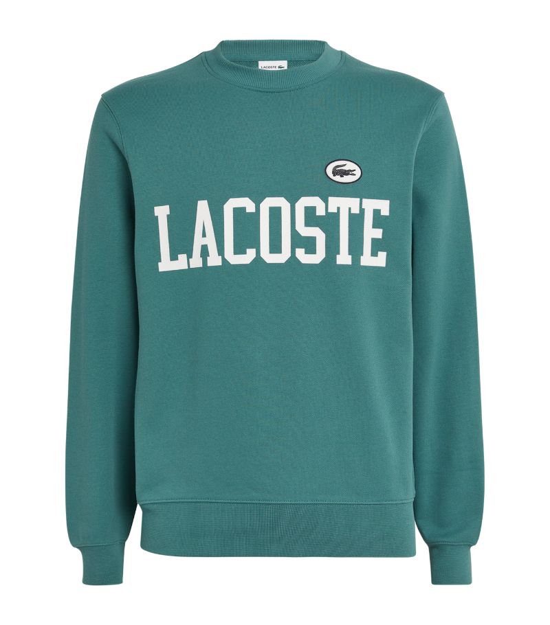 Lacoste Lacoste Flocked-Fleece Logo Sweatshirt
