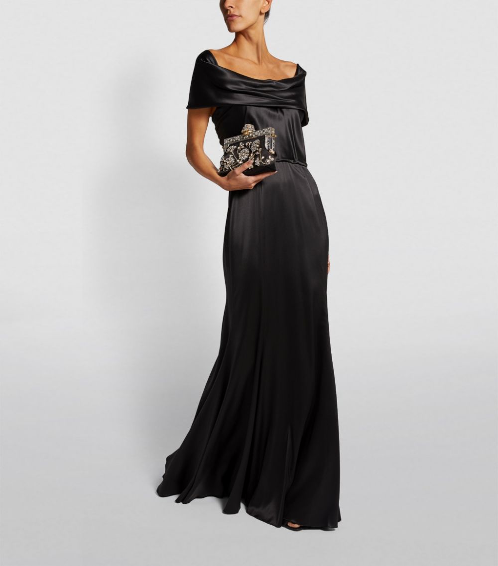 Dolce & Gabbana Dolce & Gabbana Draped Silk Gown