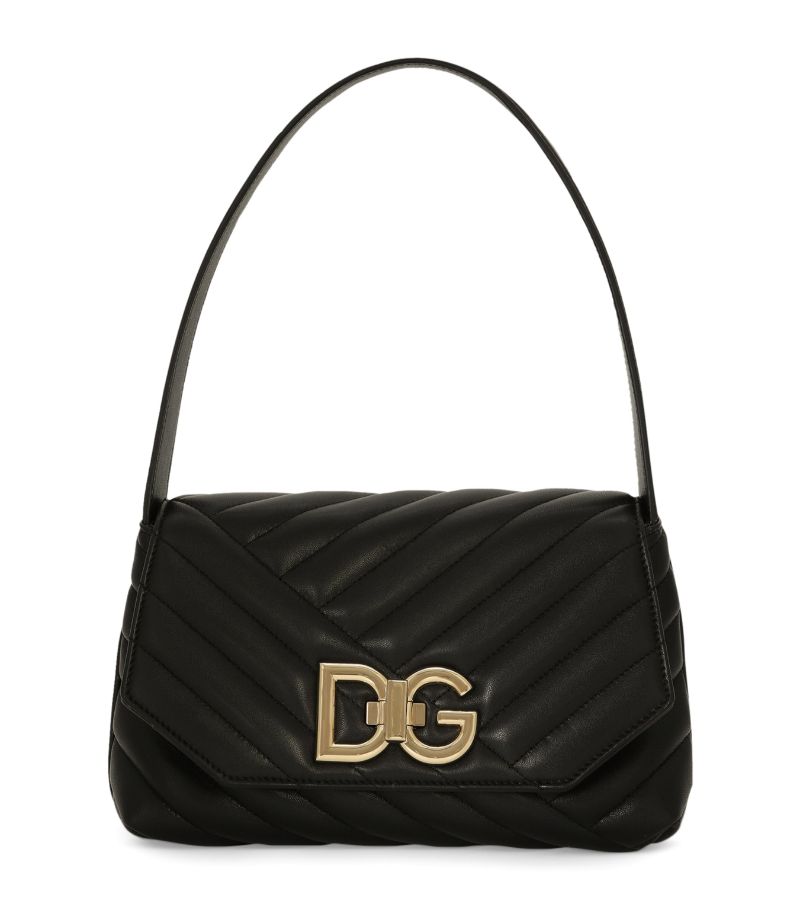 Dolce & Gabbana Dolce & Gabbana Leather Quilted Shoulder Bag