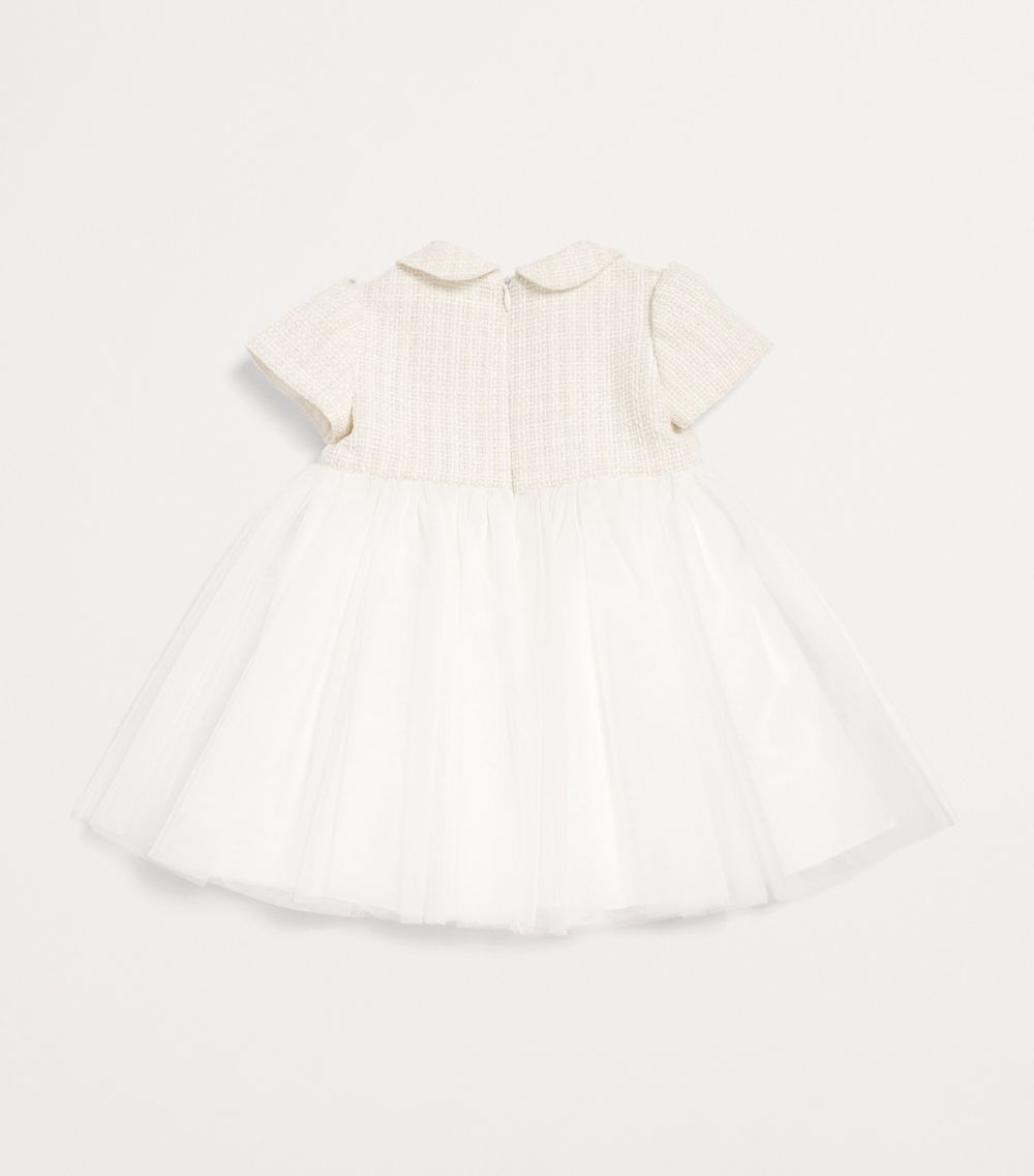 Bimbalo Bimbalo Bouclé Bow Dress (1-24 Months)