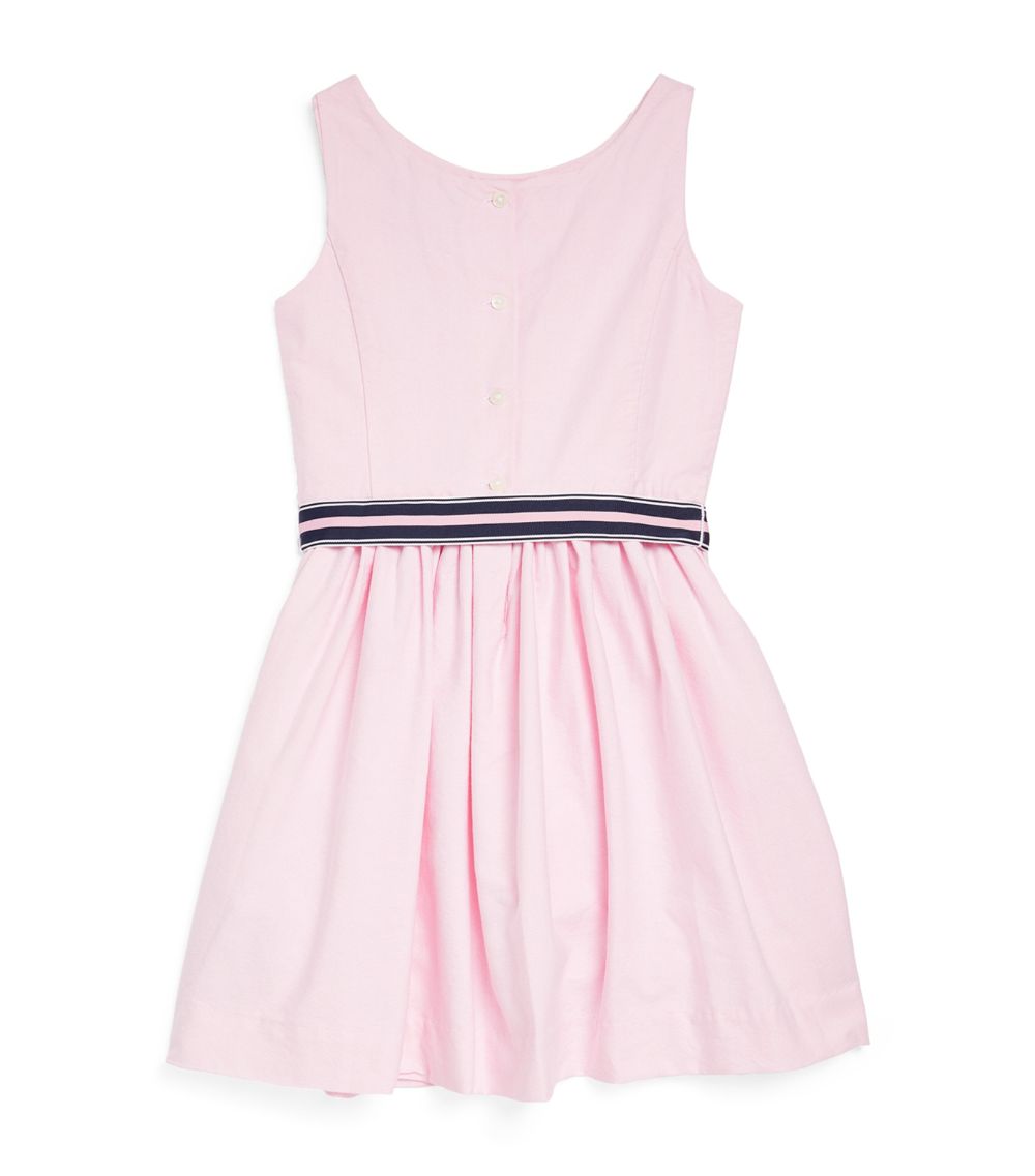 Ralph Lauren Kids Ralph Lauren Kids Bow-Detail Midi Dress (7-16 Years)