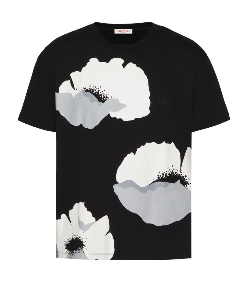 VALENTINO GARAVANI Valentino Garavani Cotton Floral T-Shirt