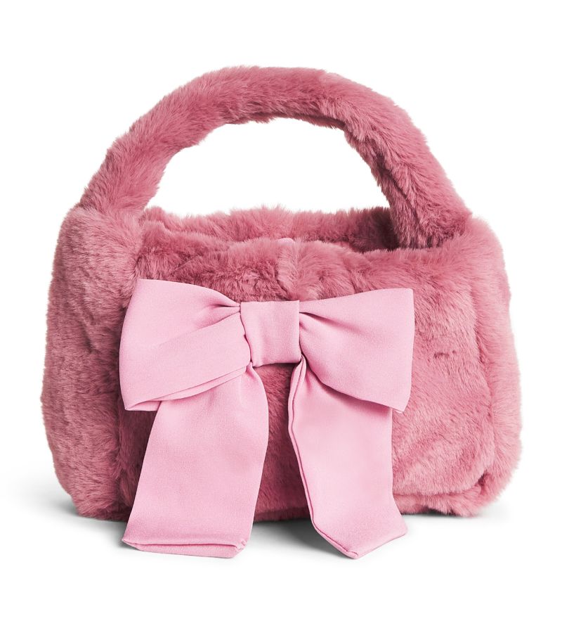 Patachou Patachou Faux Fur Shoulder Bag