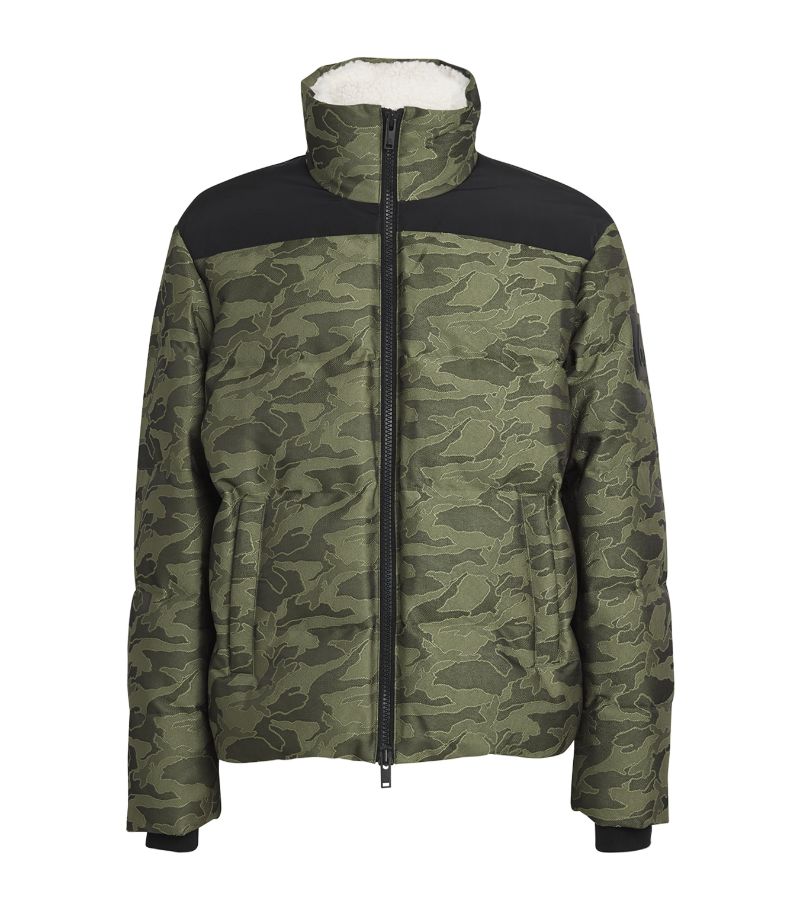 Moose Knuckles Moose Knuckles Kings Camouflage Print Puffer Jacket