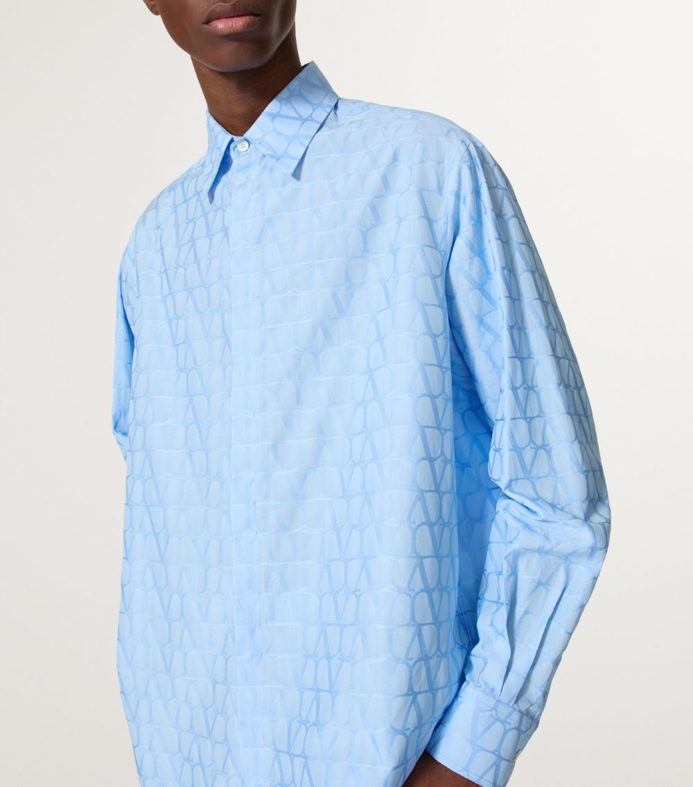 Valentino Valentino Cotton Toile Iconographe Shirt