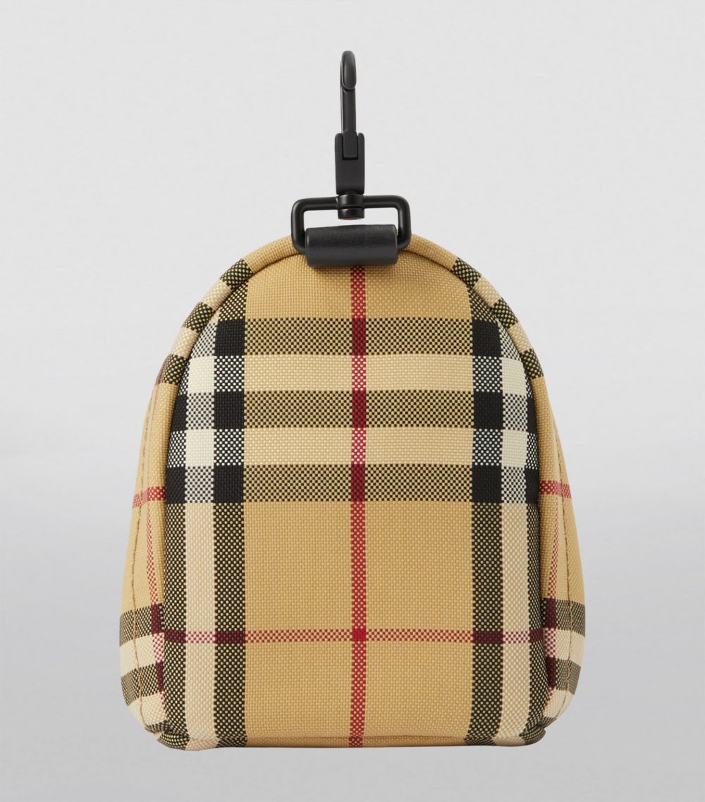 Burberry Burberry Check Backpack Charm