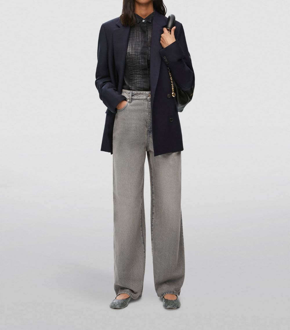 Loewe Loewe High-Waist Wide-Leg Jeans