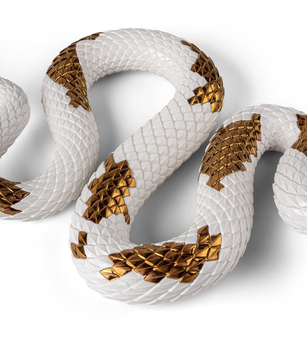 Lladró Lladró Porcelain Snake Ornament