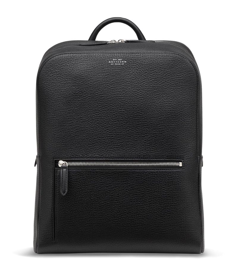 Smythson Smythson Leather Backpack