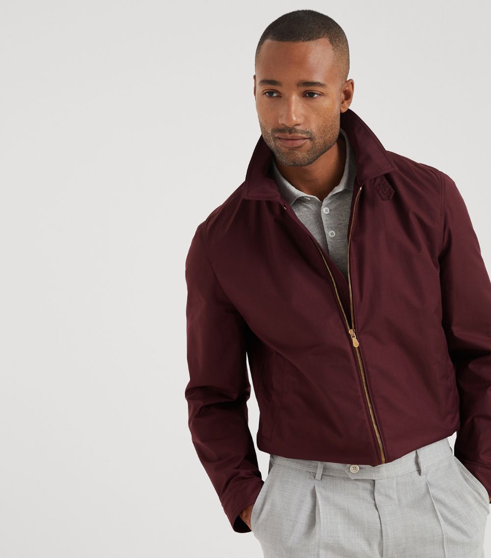 Brunello Cucinelli Brunello Cucinelli Gabardine Water-Resistant Bomber Jacket