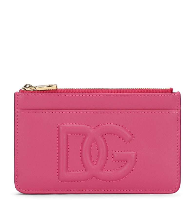 Dolce & Gabbana Dolce & Gabbana Leather Zip Card Holder