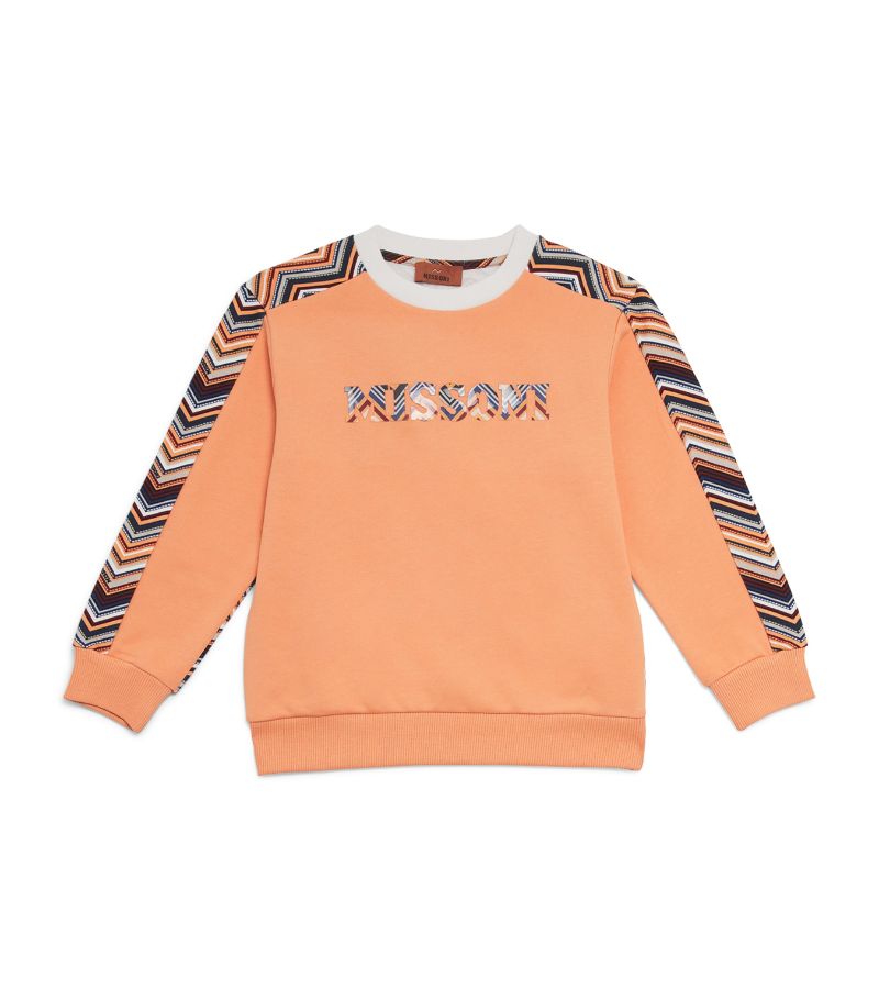 Missoni Kids Missoni Kids Cotton Logo Sweatshirt (12-14 Years)