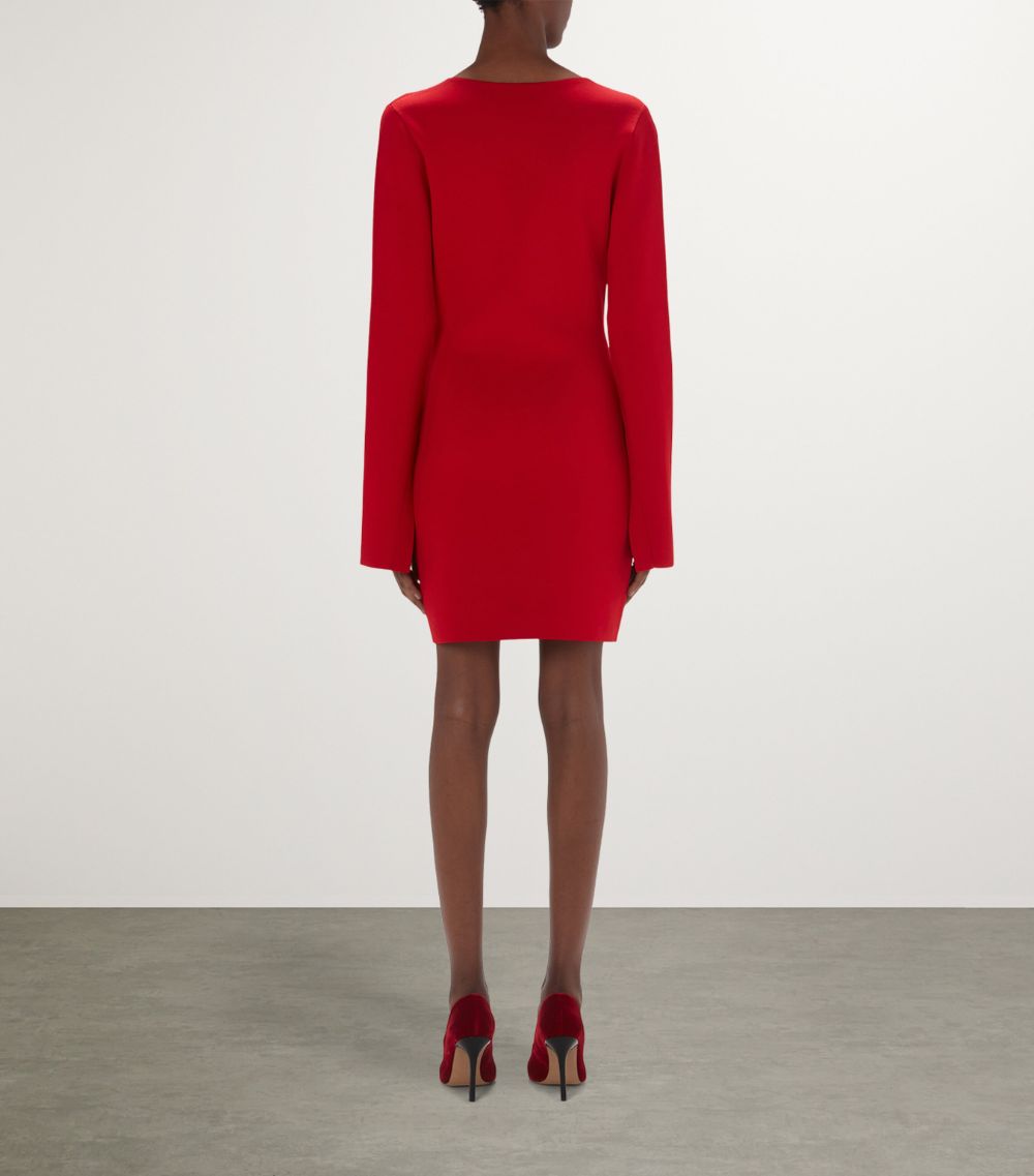 Jw Anderson Jw Anderson V-Neck Mini Dress