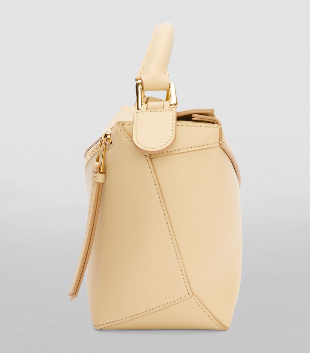 Loewe Loewe Exclusive Small Leather Puzzle Edge Top-Handle Bag