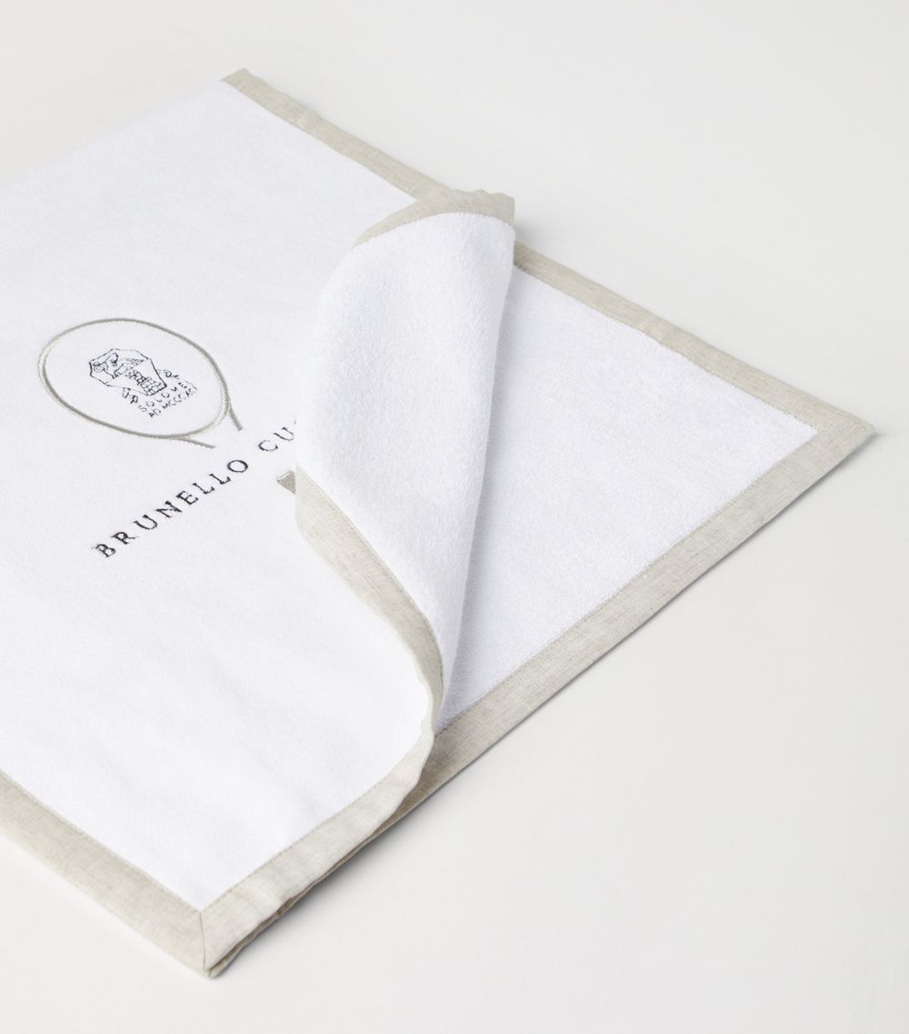 Brunello Cucinelli Brunello Cucinelli Cotton Bath Towel (44Cm X 85Cm)