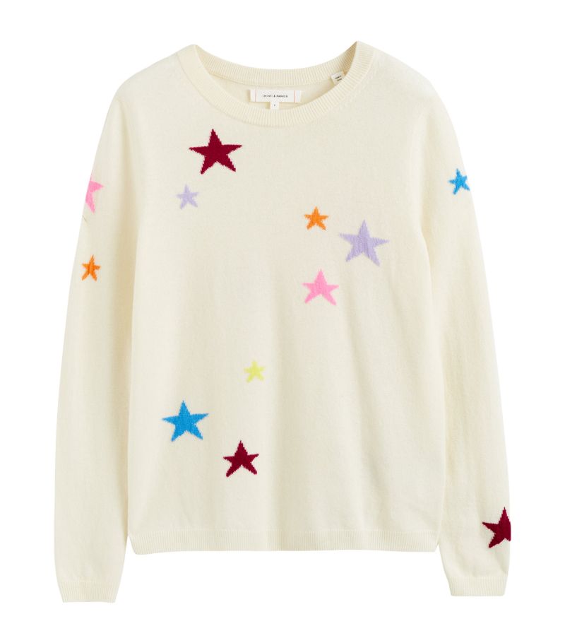 Chinti & Parker Chinti & Parker Wool-Cashmere Star Sweater