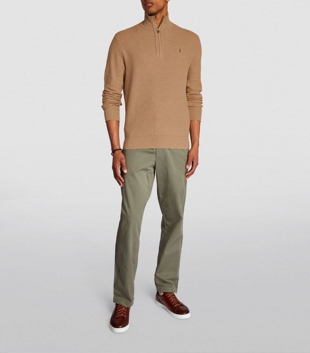 Polo Ralph Lauren Polo Ralph Lauren Cotton Quarter-Zip Sweater