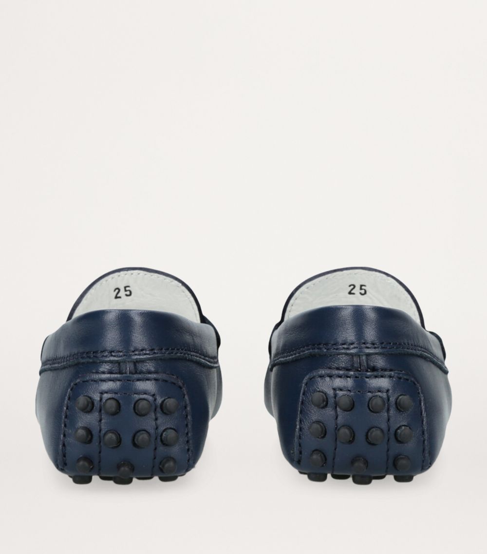 Tod's Tod'S Leather Mocassino Nuovo Driving Shoes