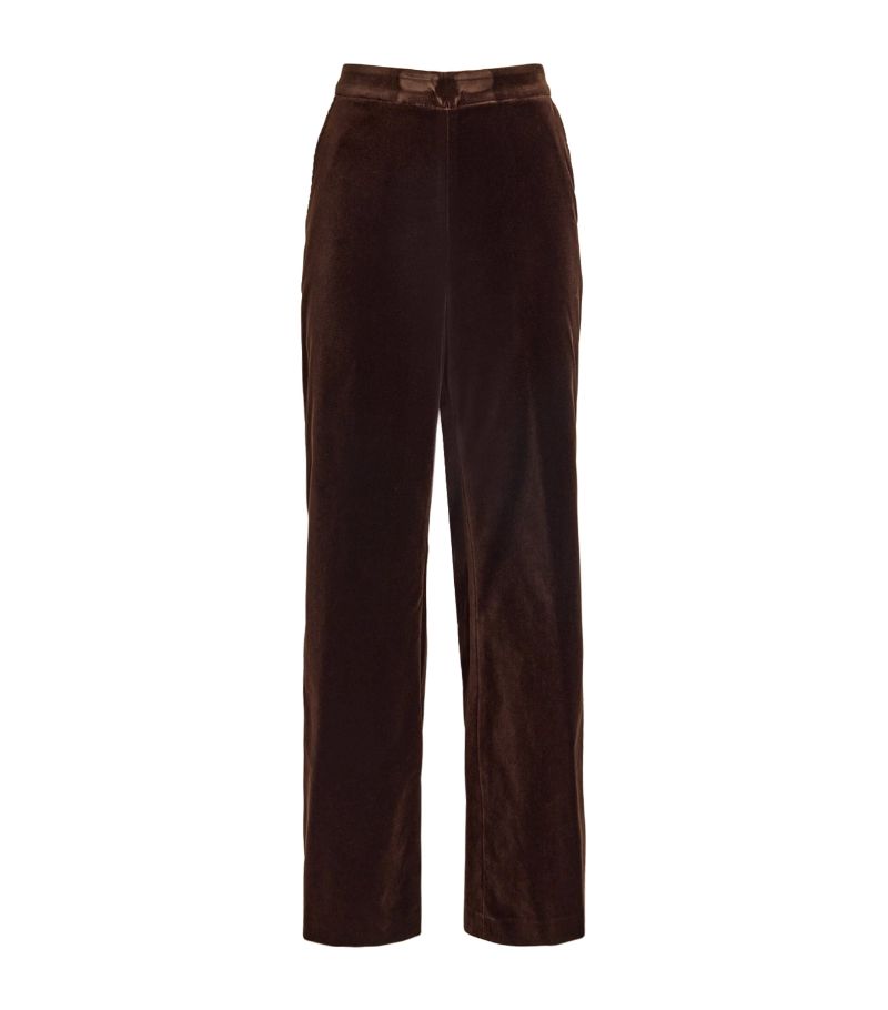 Polo Ralph Lauren Polo Ralph Lauren Velvet Wide-Leg Trousers