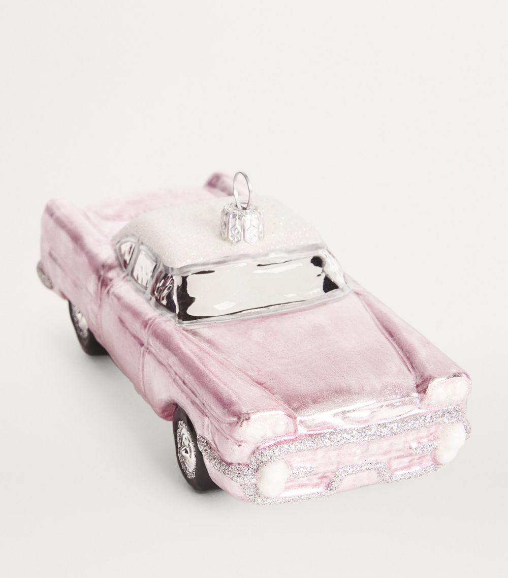 Harrods Harrods Glass Just Married Car Ornament