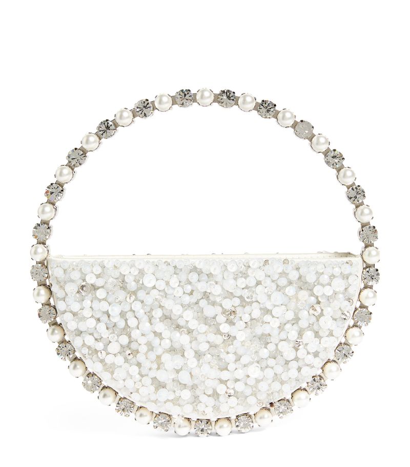 L'Alingi L'Alingi Pearl-Embellished Eternity Clutch Bag