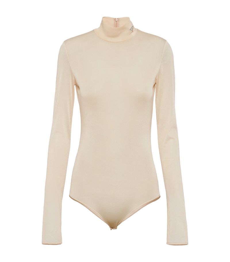 Prada Prada Long-Sleeve Bodysuit